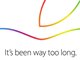 苹果发邀请函：10月16日开发布会或推新iPad