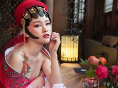 无忌影社春节特辑之海棠春无圣光人体艺术套图
