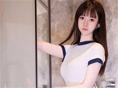 秀人女神纯情小美女林悠悠连体衣湿身透视私购图